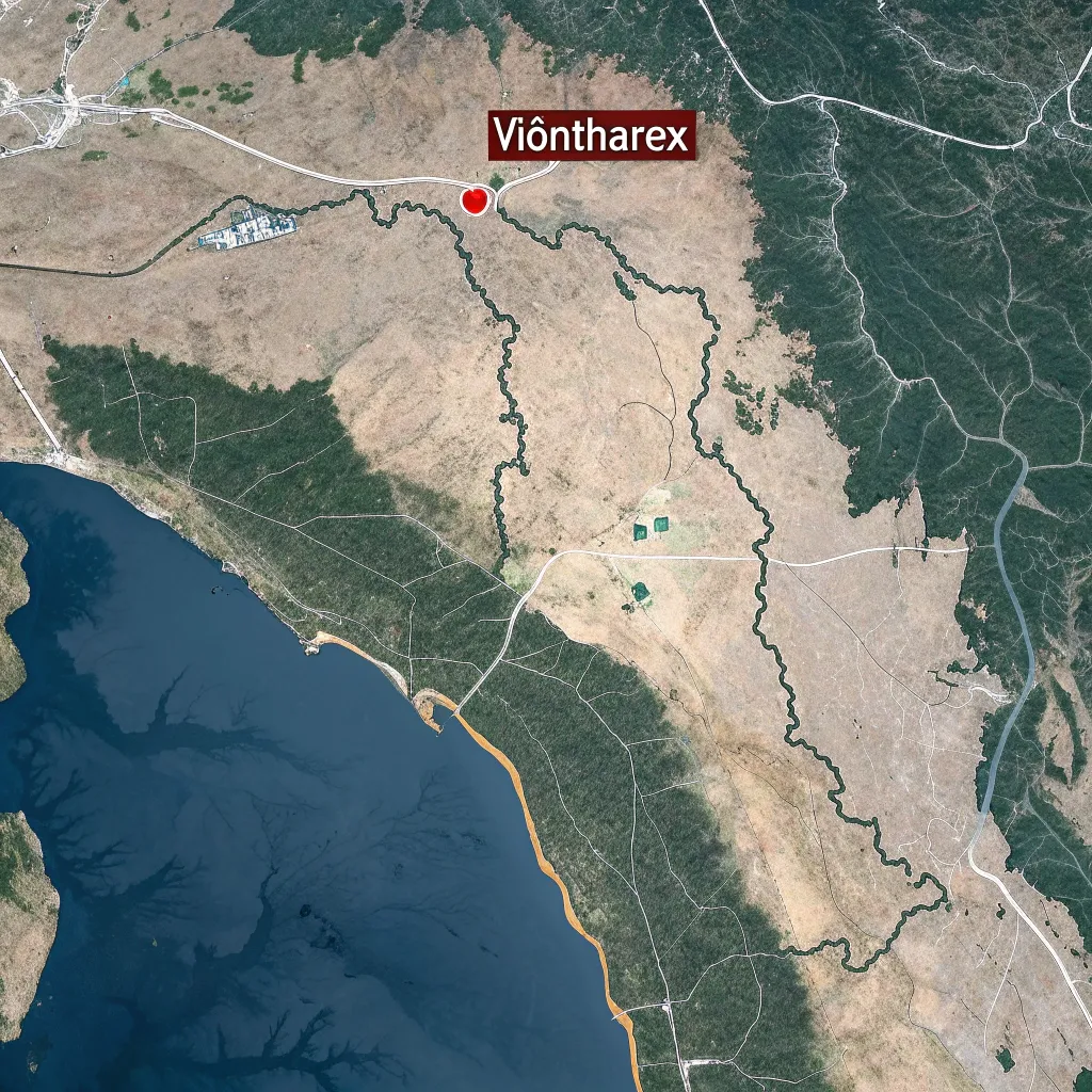 Map showing VIONTHAREX location